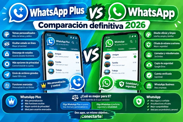 WhatsApp Plus vs WhatsApp